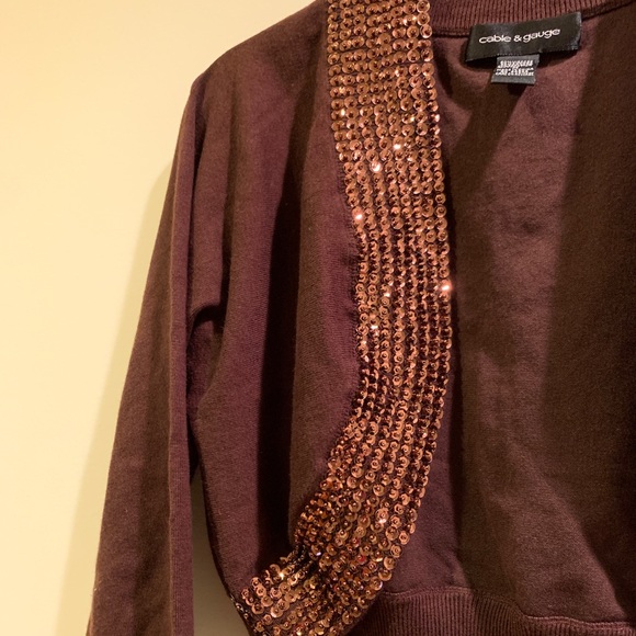 NWT Cable & Gauge Shrug - Size M - Picture 3 of 10